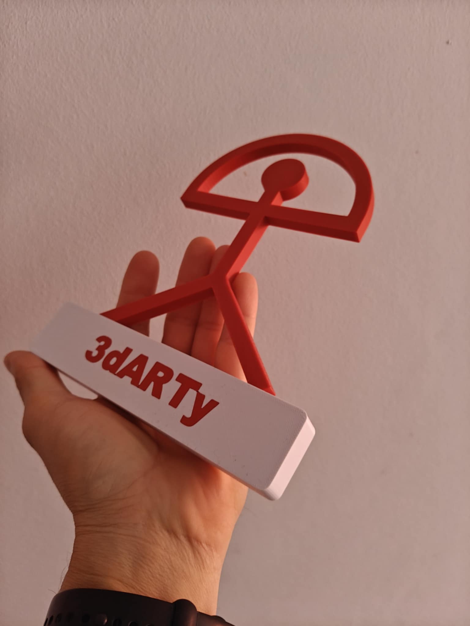 ndalo personalizado impreso en 3D con nombre grabado - Tradición almeriense"