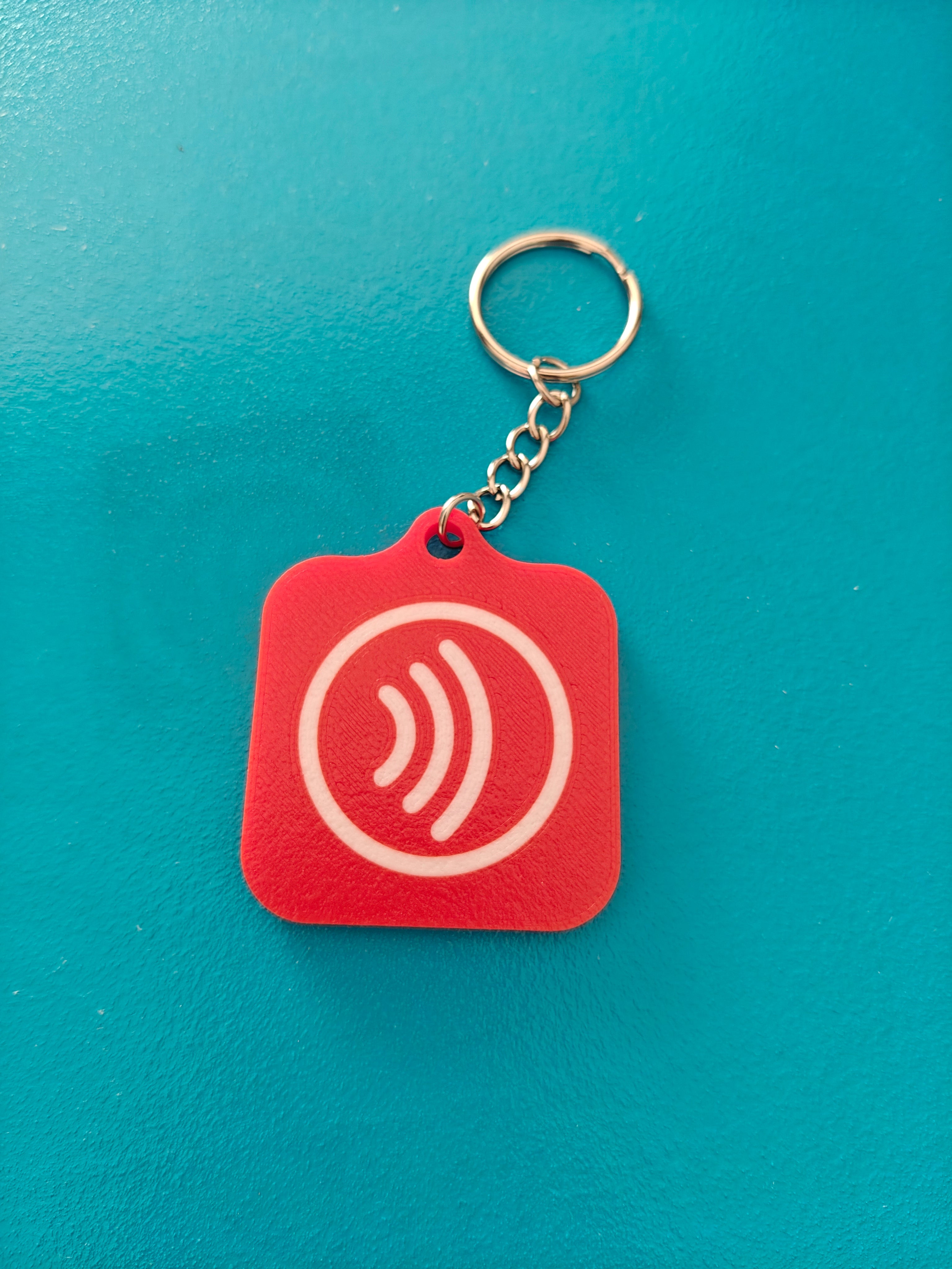 Llavero NFC personalizado impreso en 3D